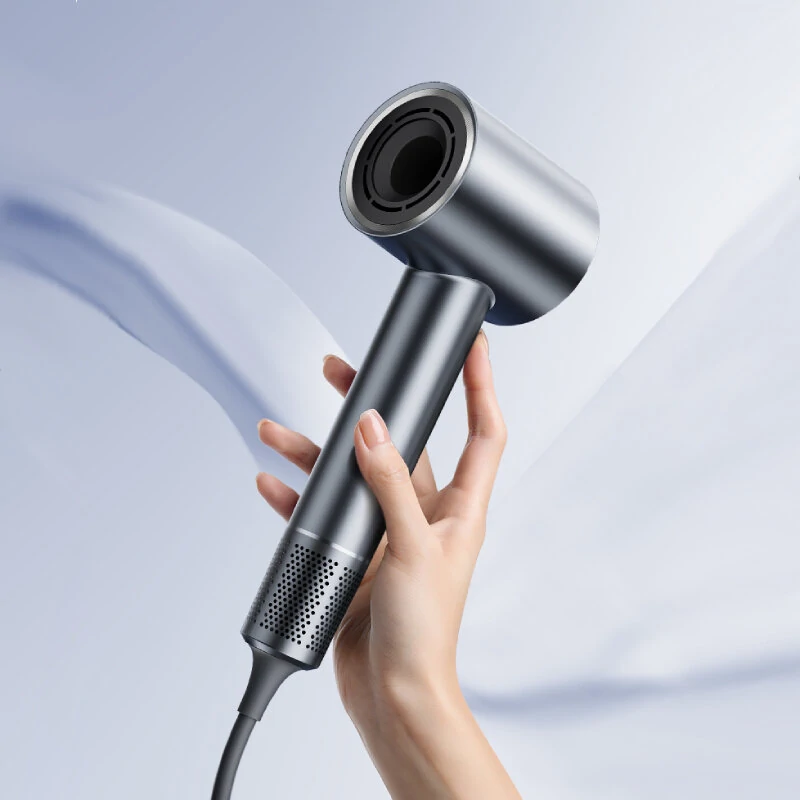 (image for) KONKA D3 1600W Hair Dryer Professional LCD Display Hair Dryer Powerful Negative Ion High Speed Hair Dryer